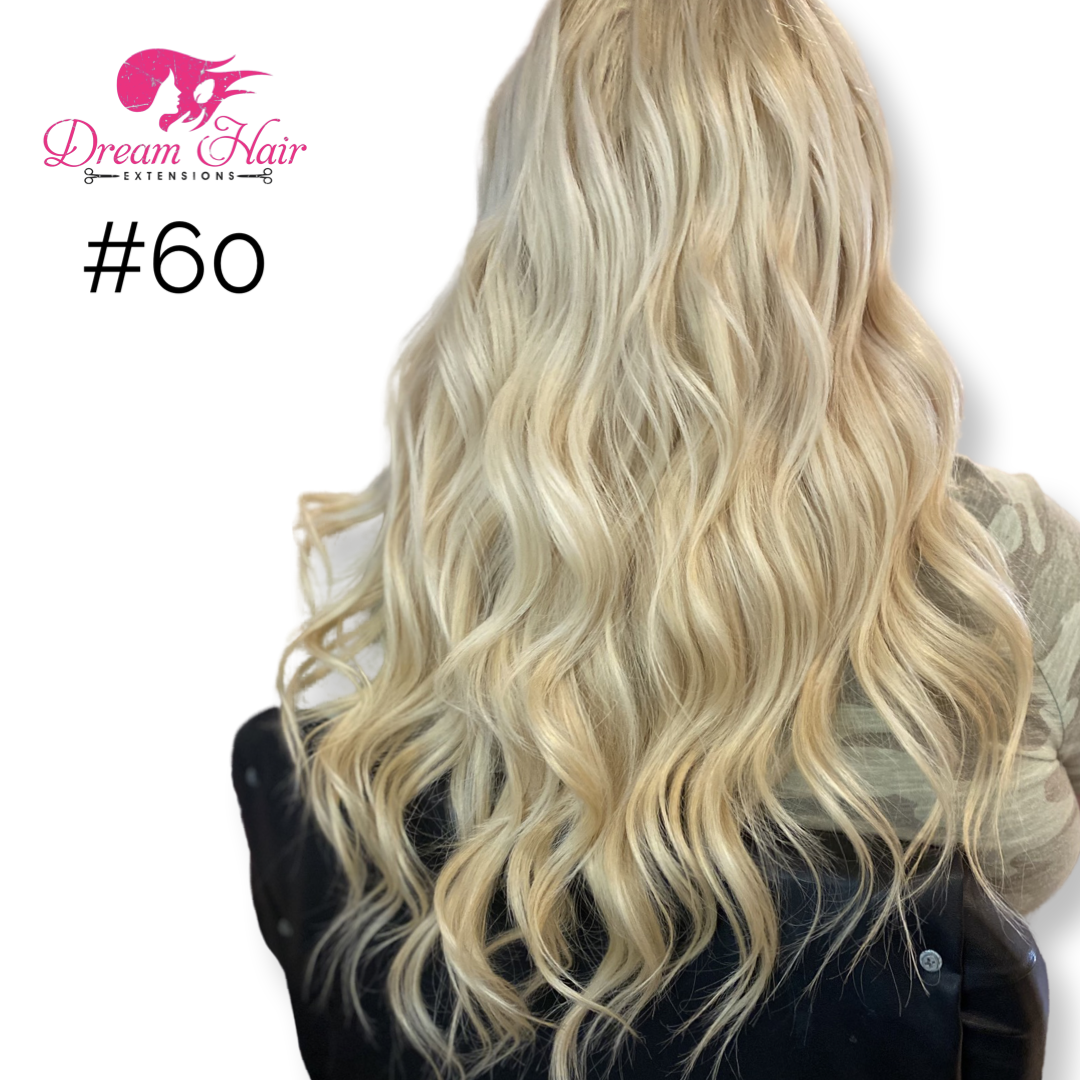#60 Platinum Blonde - Flat Tip