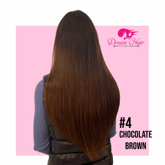 #4 Chocolate Brown - Flat Tip